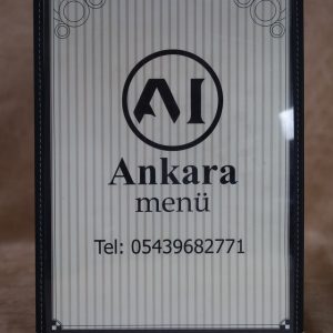 A4 Şeffaf Kapaklı Menü Kabı - Görsel 2