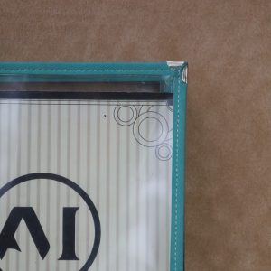 A4 Şeffaf Kapaklı Menü Kabı Turkuaz (4 Sayfa) - Görsel 4